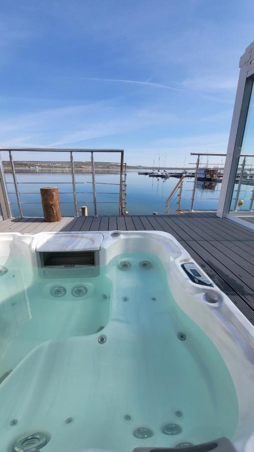 Seehaus Pippa Mit Sauna And Whirlpool Direkt Am See Mucheln Ngoại thất bức ảnh